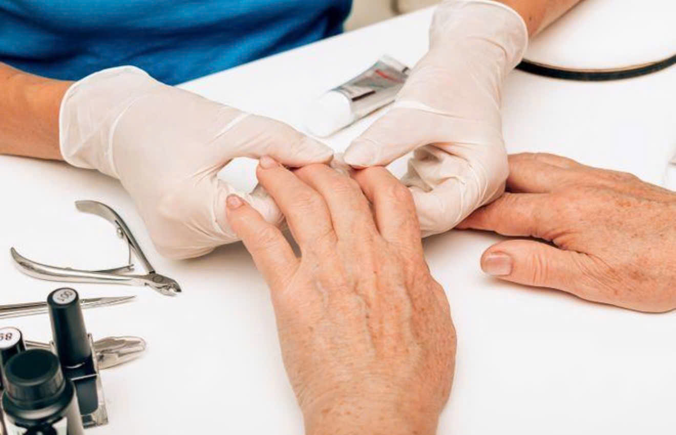 Professional manicure care